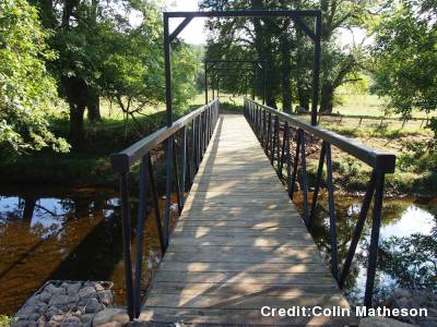 End view of bridge, Credit:Colin Matheson