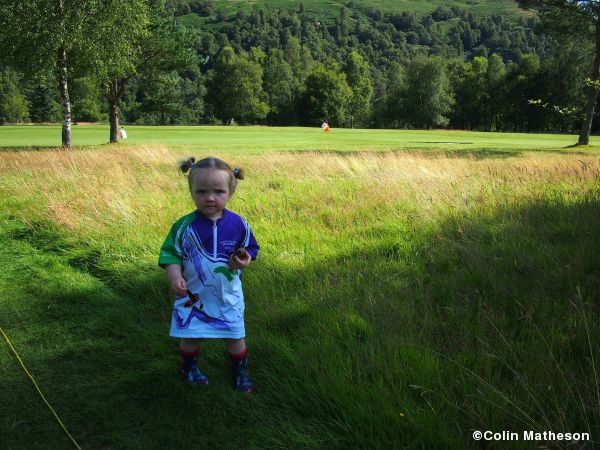 Strathearn dress - Buffs work for smaller children